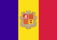 Andorra státní vlajka