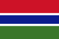Gambija valsts karogs